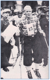 Sigmund Ruud Pod Zvi�inou na P�eborech Krkono�sk� �upy SL v roce 1928