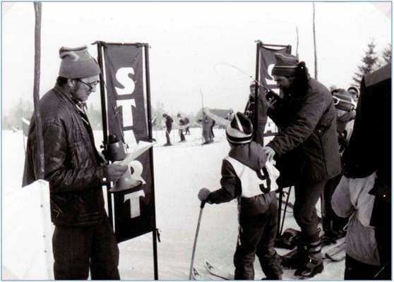 P�ebor kr�lov�dvorsk�ch �kol 1983 V�clav R�cker a Petr Hrone� startuj�